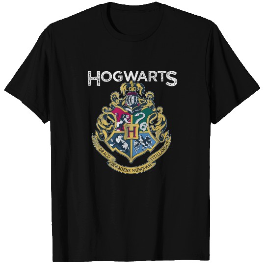 Hogwarts Distressed Seal Emblem T-Shirt