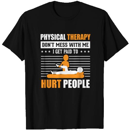 PT Physical Therapy Gift Therapist Month T Shirt