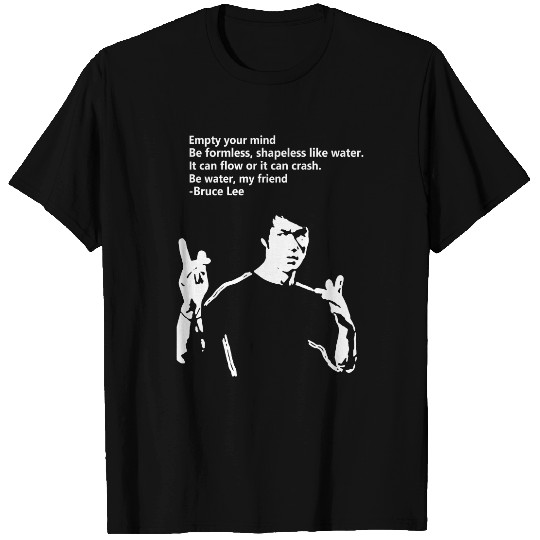 Bruce Lee Quote Kung Fu Karate T Shirt