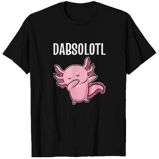 Dabsolotl Amphibian Axolotl T Shirt