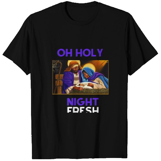 Oh Holy Night Accessories Christmas T Shirt