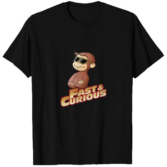 FAST AND CURIOUS V2 - Curious George - T-Shirt