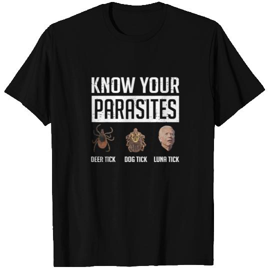 Know Your Parasites Deer Tick Dog Tick Luna Tick T-Shirt
