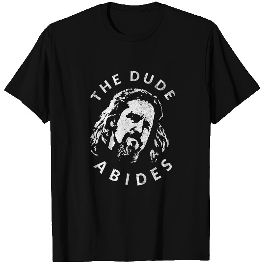 The Big Lebowski The Dude Abides  Unisex Tshirt