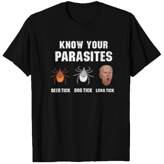 Know Your Parasites Anti Joe Biden T Shirt