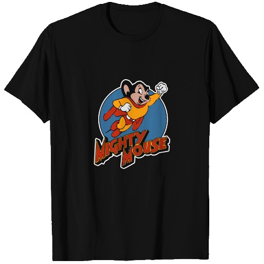 Mighty Mouse - Here I Come to Save the Day ! - Mighty Mouse - T-Shirt