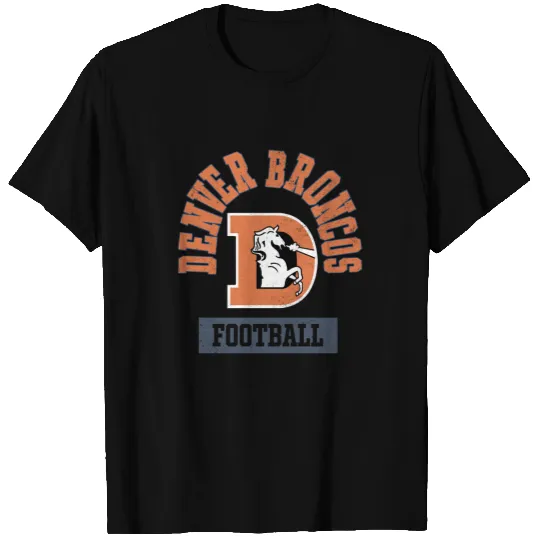 Denver Broncos Vintage Triblend Short Sleeve Crew Neck Tee Men's