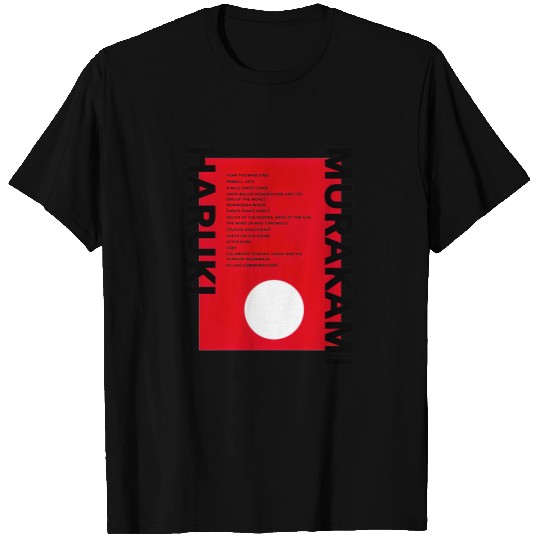 Haruki Murakami Books - Murakami - T-Shirt
