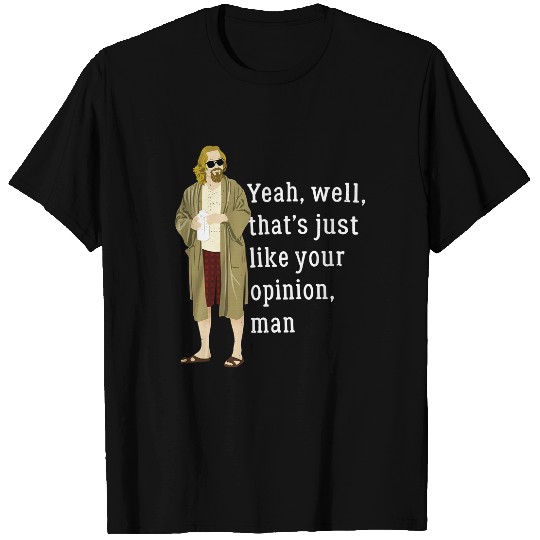 The Big Lebowski The Dude Yeah Unisex Tshirt
