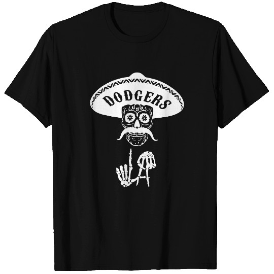 Skull Dodgers T Shirt