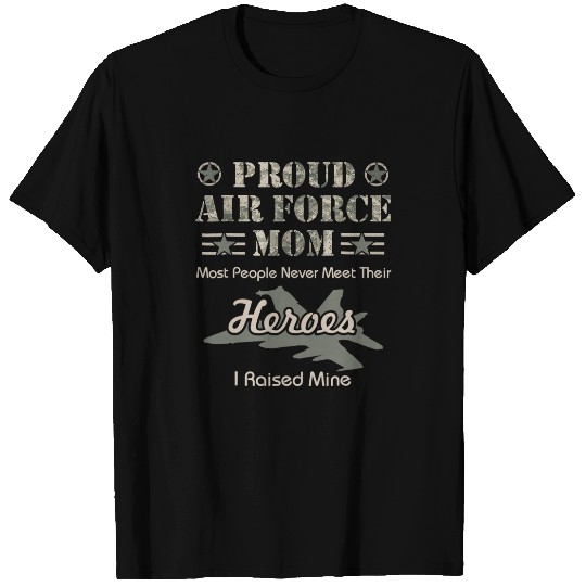 Proud Air Force Mom T Shirt