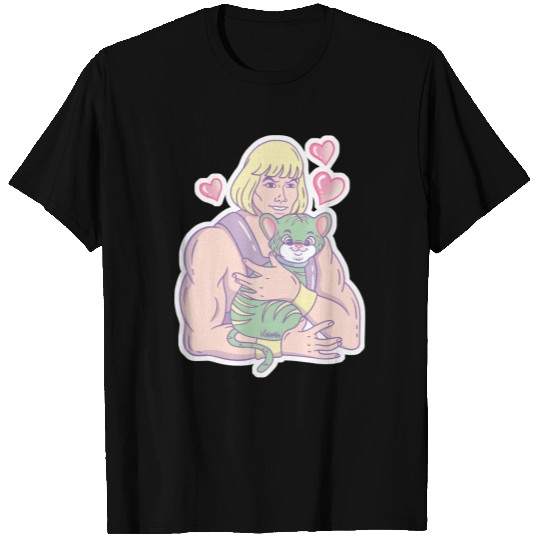 He-Man's Cat - He Man - T-Shirt