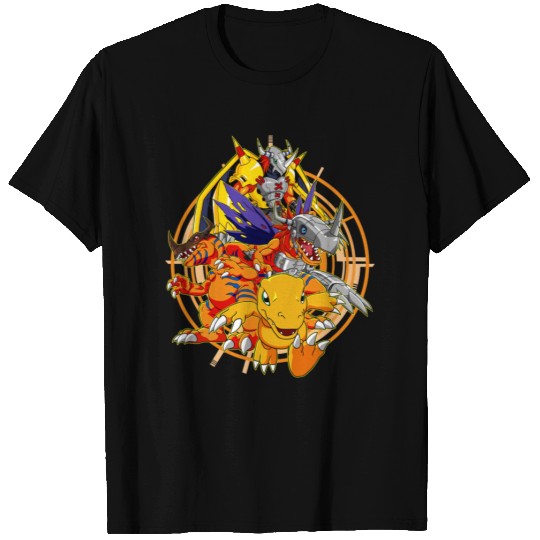 Agumon Evolution - Digimon - T-Shirt