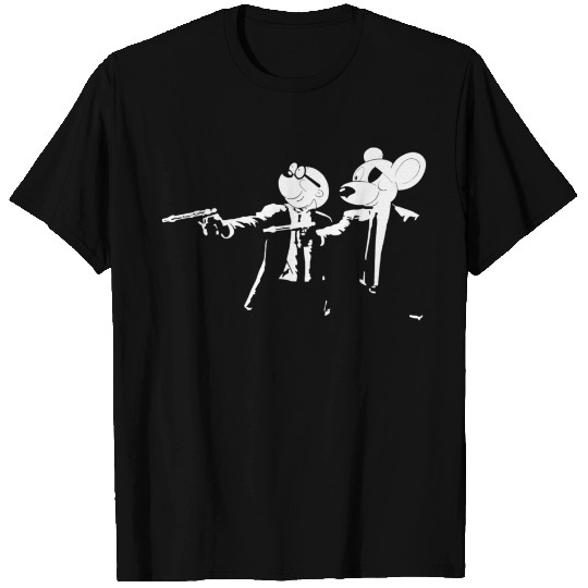 Danger Mouse And Penfold Pulp Fiction - Danger Mouse - T-Shirt