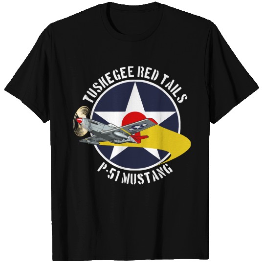 Tuskegee Red Tails - Tuskegee Airmen - T-Shirt