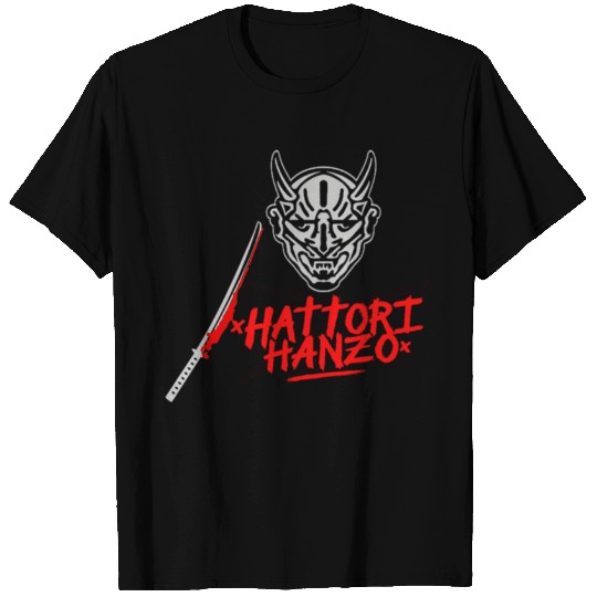 HATTORI HANZO KILL BILL SAMURAI SWORDS T-shirt