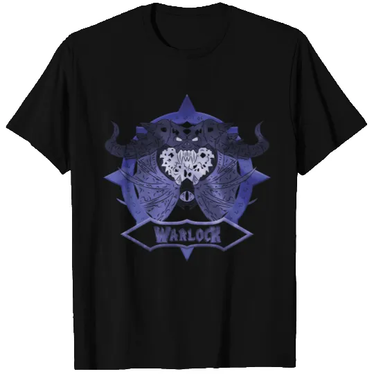 Warlock Class - Crest - World Of Warcraft - T-Shirt