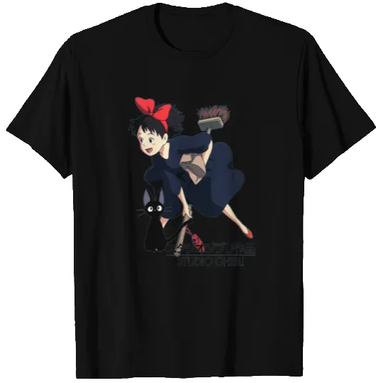 Kiki and Jiji - Studio Ghibli T-shirt