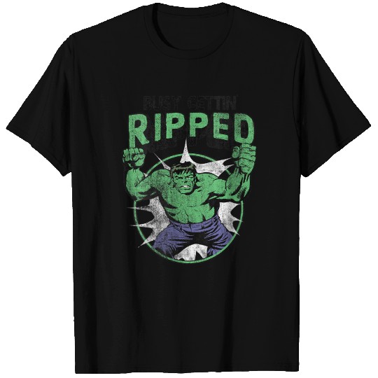Marvel Hulk Getting Ripped T-Shirt