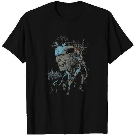 Snake & Raiden Metal Gear Solid Sons Of Liberty Unisex T-shirt
