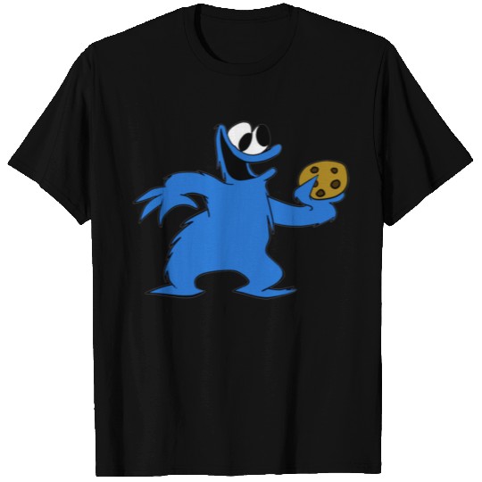 Cookie Monster and a Cookie T-shirt