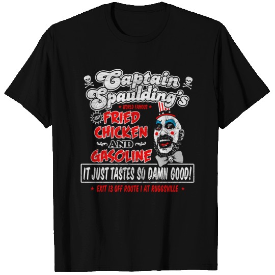 Captain Spaulding Poulet frit et essence T-shirt