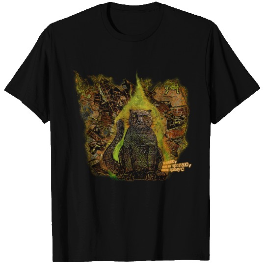 Cat Behemoth (from The Master and Margarita) T-shirt