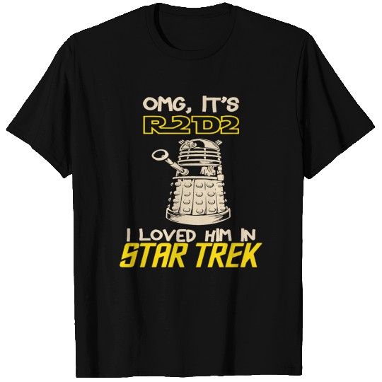 omg it's r2d2 i loved him in T-shirt