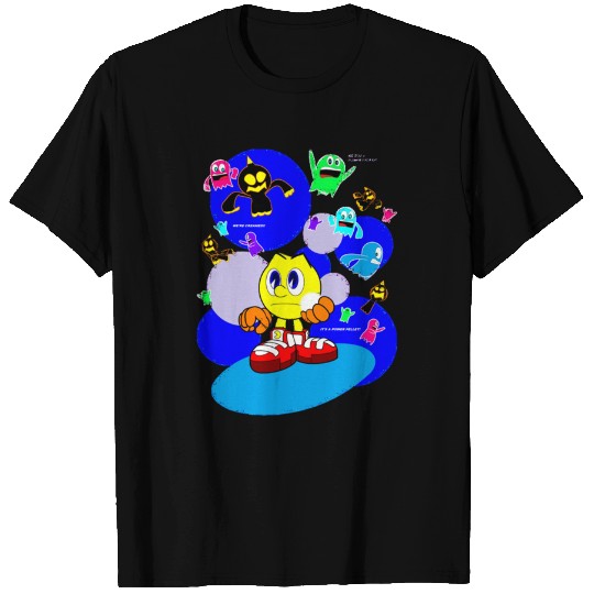 Pac's First Power Pellet - Pac Man - T-Shirt