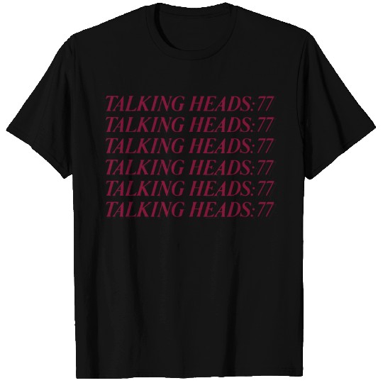 hipster boho fanatics bands 80s - Talking Heads Band - T-Shirt