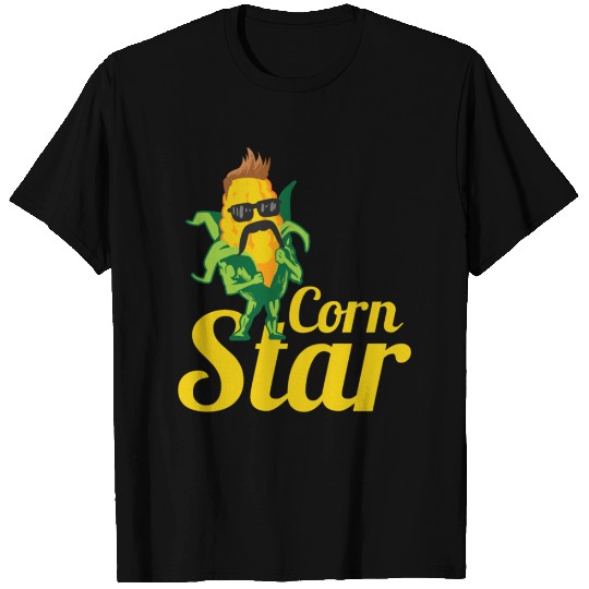 Funny Corn Star Gift For A Maize Farmer T-shirt
