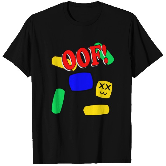 Funny Oof Video Game Noob Gift - Roblox - T-Shirt