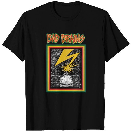 Grey Bad Brains Tee T-Shirt