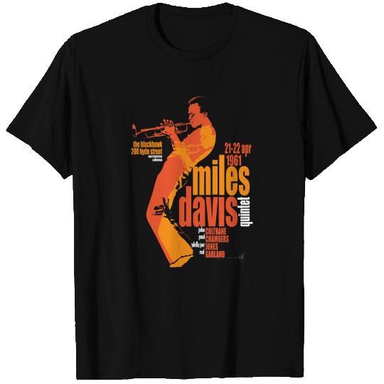 Miles Davis Live Poster - Miles Davis - T-Shirt
