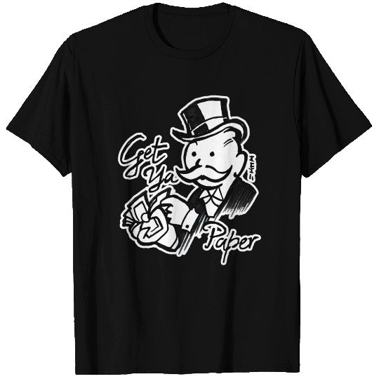 Get Ya Paper - Monopoly - T-Shirt