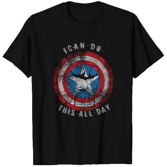 Captain America I can do this all day T-shirt