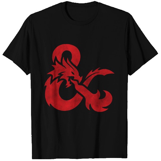 D&D - Distressed - Dungeons And Dragons - T-Shirt