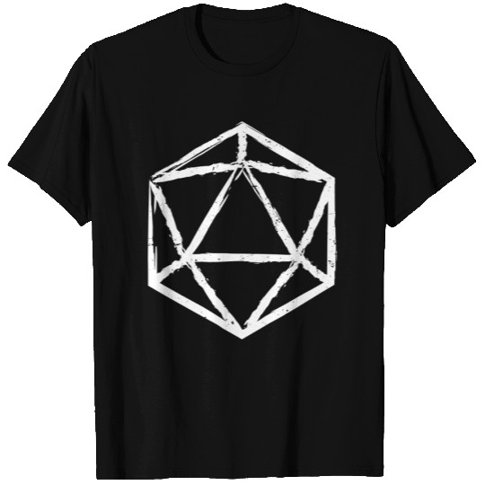 Dungeons & Dragons D20 (White) - Dungeons And Dragons - T-Shirt