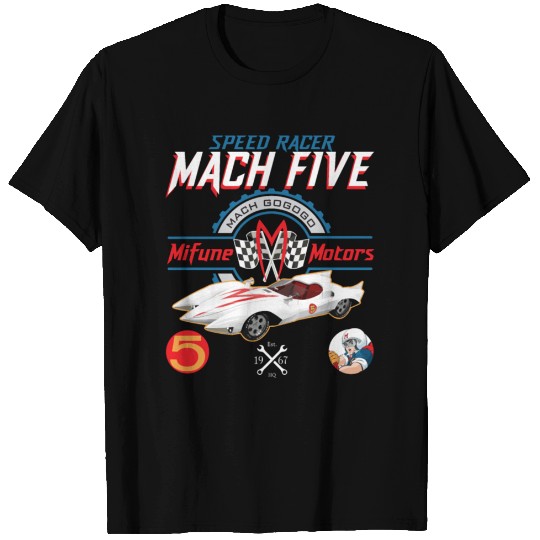 Speed Racer Mach 5 Mifune Motors T-shirt