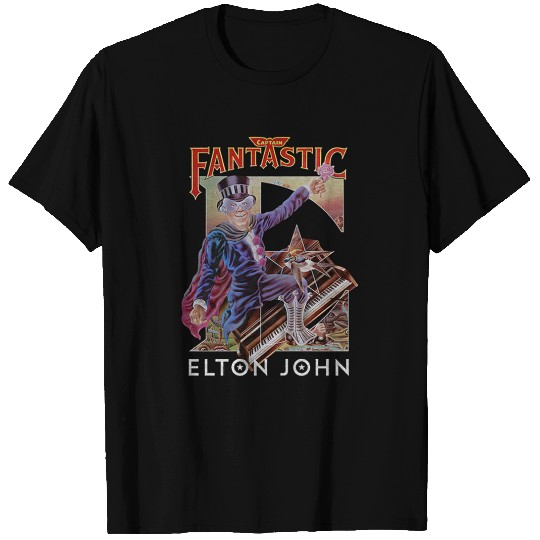 Elton John T Shirt - Captain Fantastic