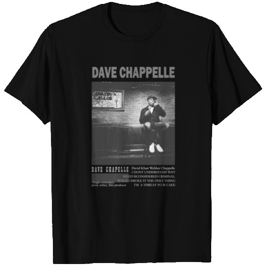 dave chappelle on stage - Dave Chappelle - T-Shirt