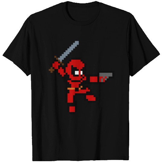 8 Bit Deadpool T-shirt