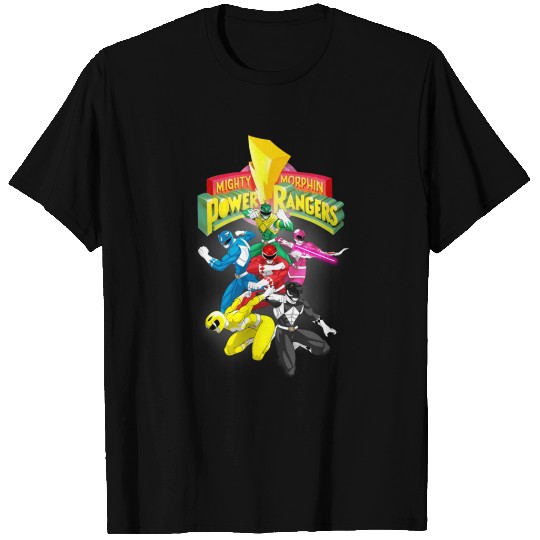 Power Rangers - Classic Team - Power Rangers - T-Shirt
