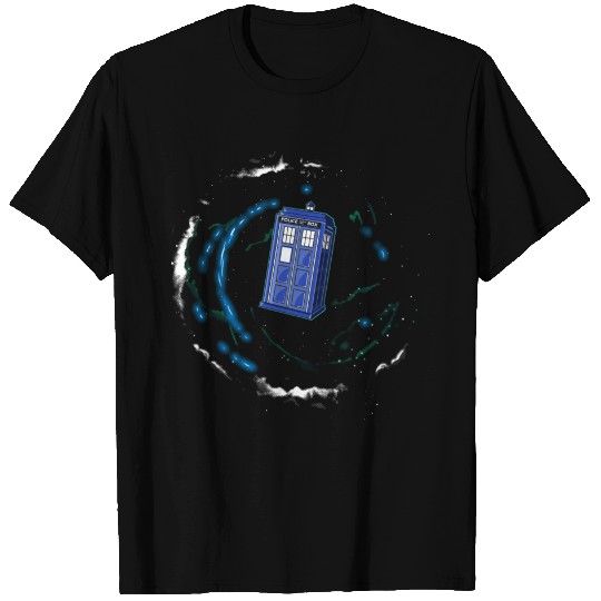 Space and Time and the Universe - Tardis - T-Shirt