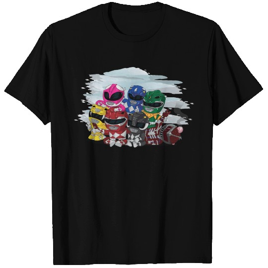 Rangers Victory Selfie - Power Rangers - T-Shirt