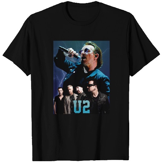 Vintage Style U2 Rock Tshirt
