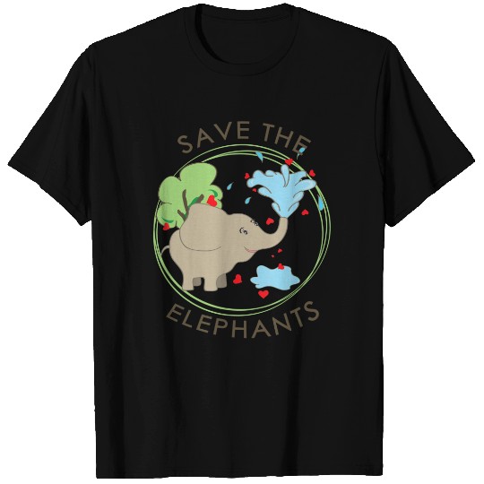 Save the Elephants T Shirt