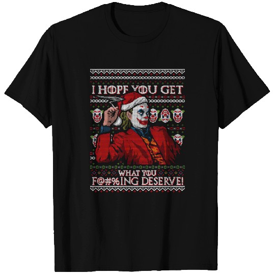 Joker Ugly Christmas T-Shirts