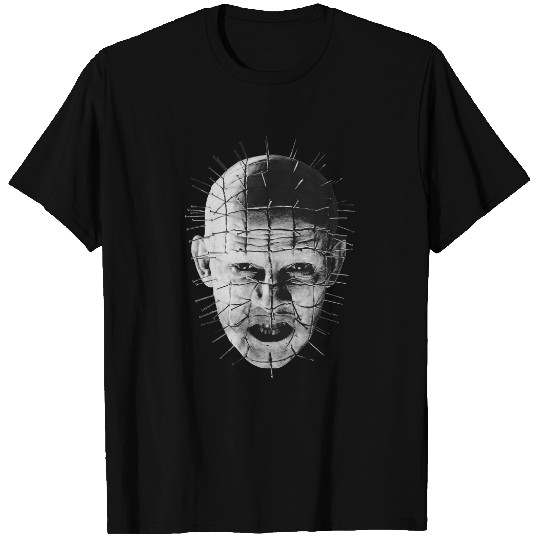 Hellraiser - Movie Pinhead Up-Close Black T-shirt