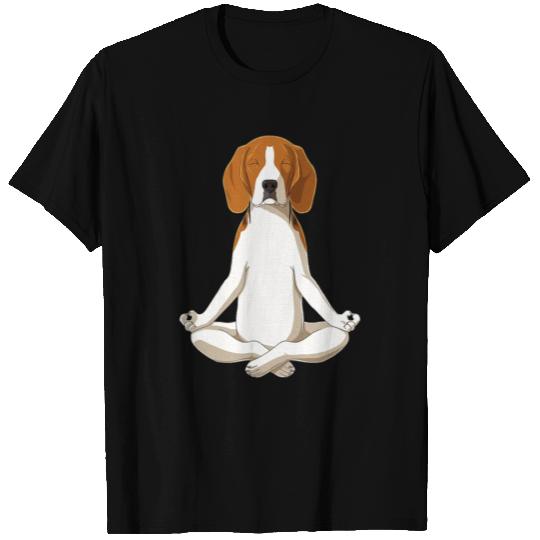 Yoga Dog Beagle Unisex T-Shirt